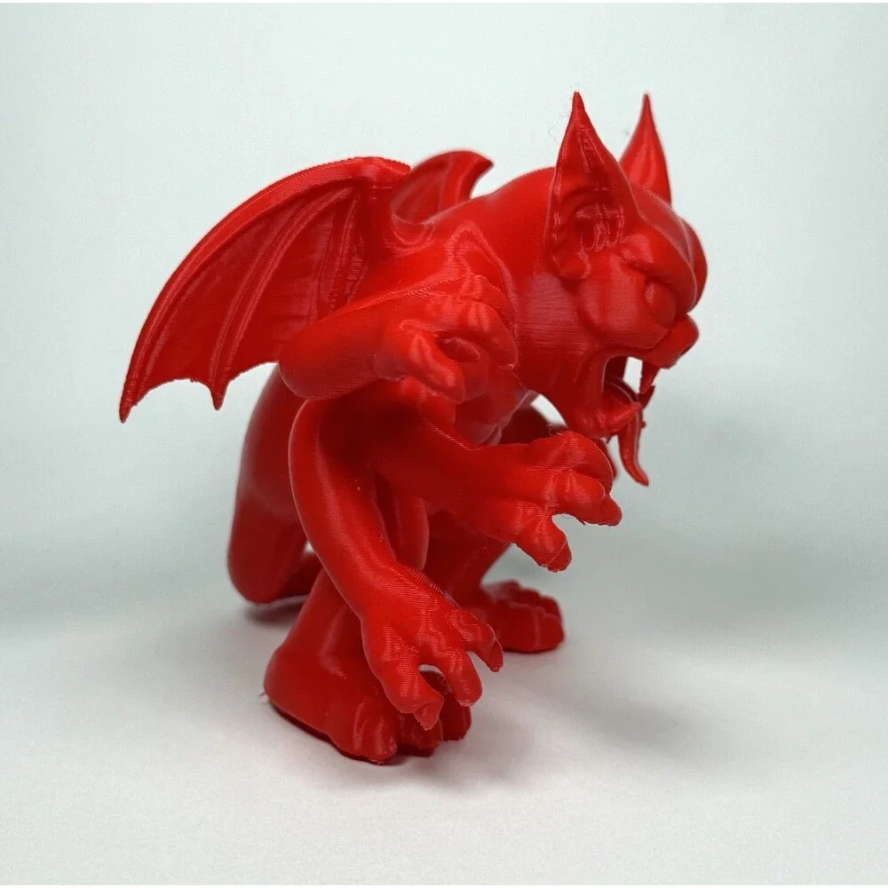 Angry Red Planet Five Armed Martian Monster Toy